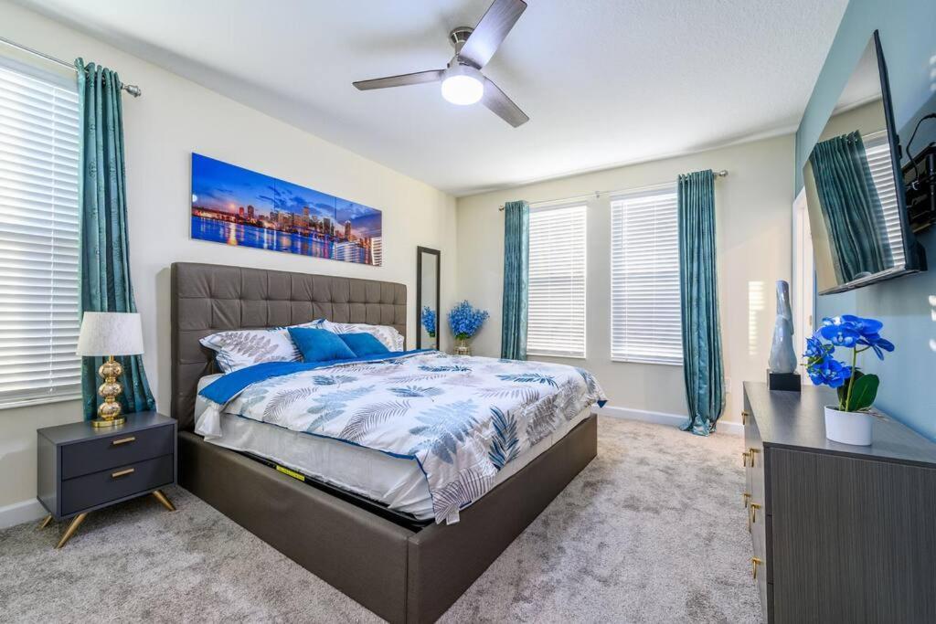 Close To Disney & Other Theme Parks,Private Heated Poolspa, Bbq & Game Rm Kissimmee Dış mekan fotoğraf