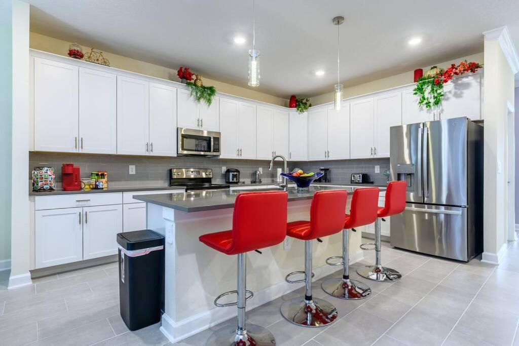 Close To Disney & Other Theme Parks,Private Heated Poolspa, Bbq & Game Rm Kissimmee Dış mekan fotoğraf