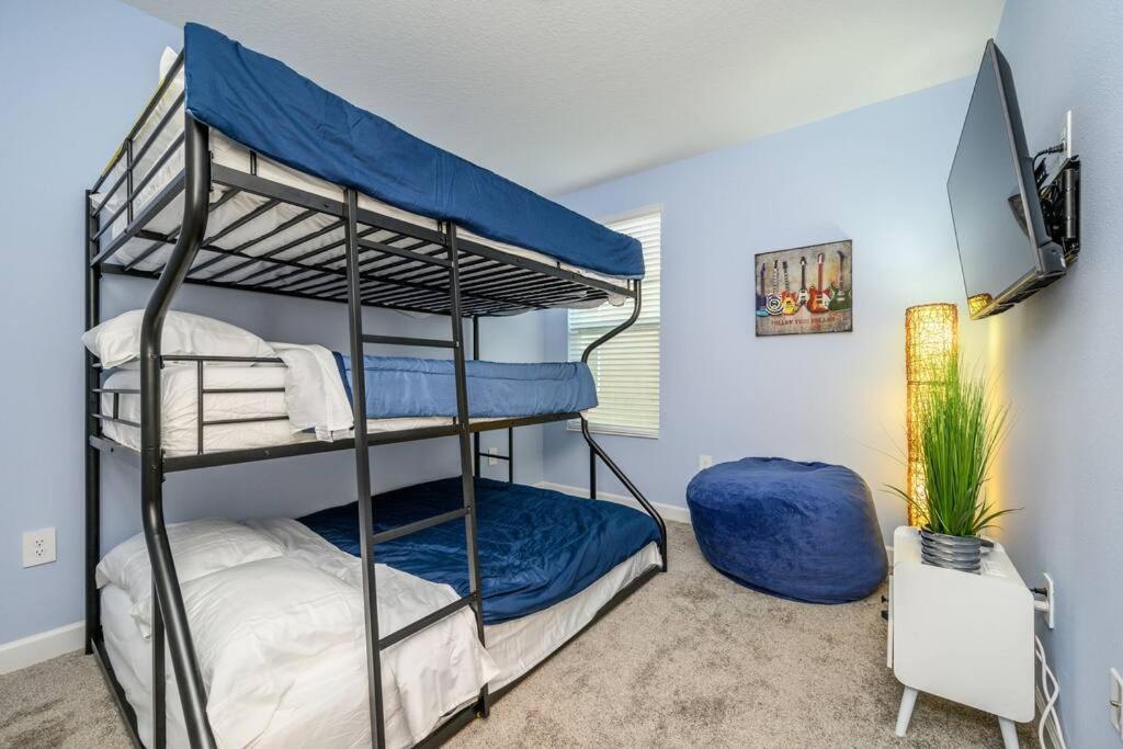 Close To Disney & Other Theme Parks,Private Heated Poolspa, Bbq & Game Rm Kissimmee Dış mekan fotoğraf