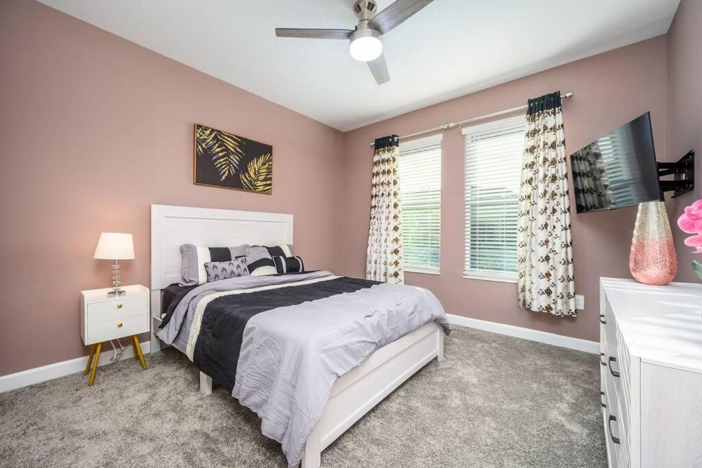 Close To Disney & Other Theme Parks,Private Heated Poolspa, Bbq & Game Rm Kissimmee Dış mekan fotoğraf