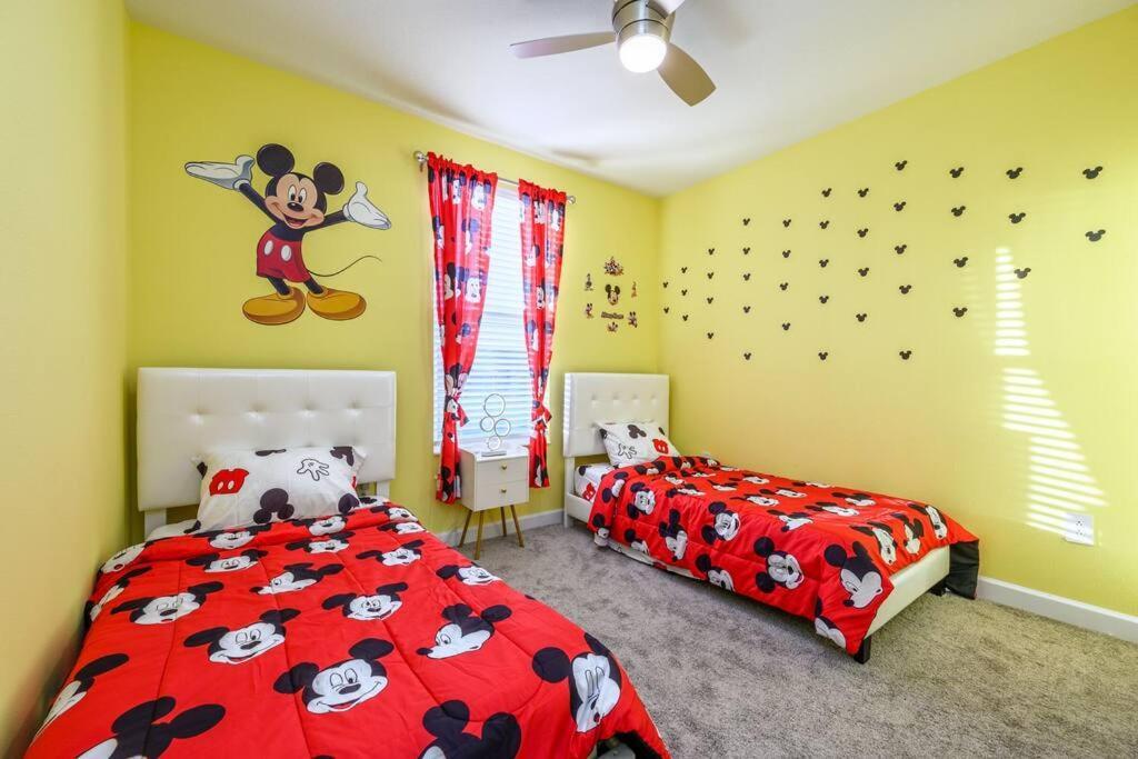Close To Disney & Other Theme Parks,Private Heated Poolspa, Bbq & Game Rm Kissimmee Dış mekan fotoğraf