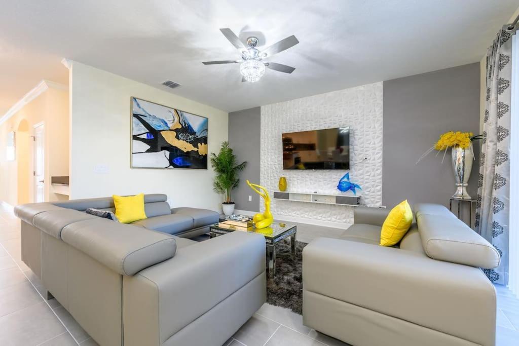 Close To Disney & Other Theme Parks,Private Heated Poolspa, Bbq & Game Rm Kissimmee Dış mekan fotoğraf