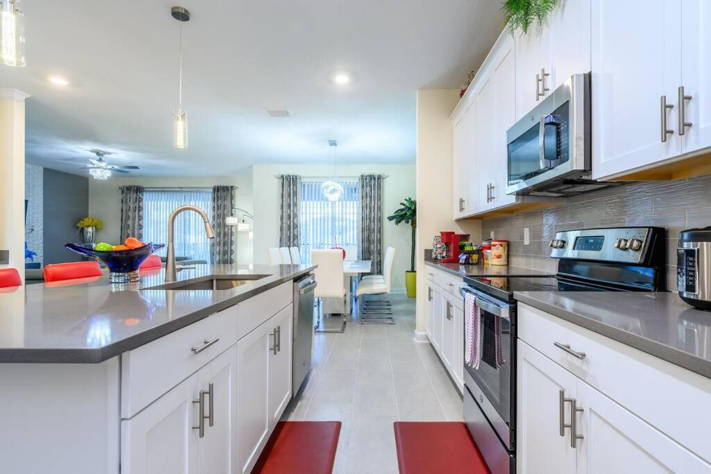 Close To Disney & Other Theme Parks,Private Heated Poolspa, Bbq & Game Rm Kissimmee Dış mekan fotoğraf