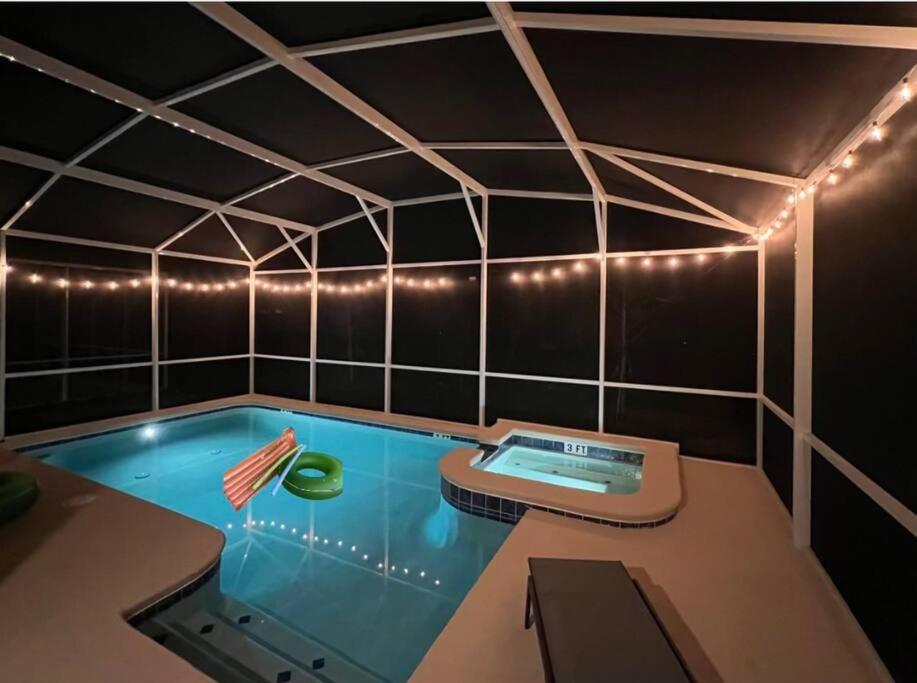 Close To Disney & Other Theme Parks,Private Heated Poolspa, Bbq & Game Rm Kissimmee Dış mekan fotoğraf