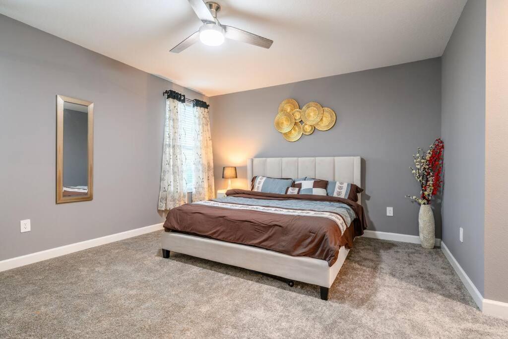 Close To Disney & Other Theme Parks,Private Heated Poolspa, Bbq & Game Rm Kissimmee Dış mekan fotoğraf